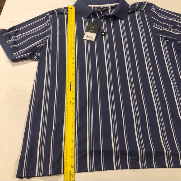 Bad Birdie Men’s Size 2XL Ridge Golf Polo Winning Streak Cobalt - Picture 6 of 7